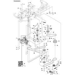 McCulloch M125-97FH - 967207101 - 2013-01 - Transmission Parts Diagram