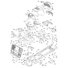 McCulloch M125-97RB - 96051004900 - 2012-01 - Chassis & Enclosures Parts Diagram