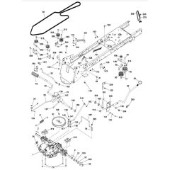 McCulloch M125-97RB - 96051004900 - 2012-01 - Drive Parts Diagram