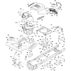 McCulloch M125-97T - 96041033400 - 2013-06 - Chassis & Enclosures Parts Diagram