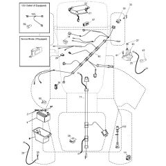 McCulloch M125-97T - 96041033400 - 2013-06 - Electrical Parts Diagram