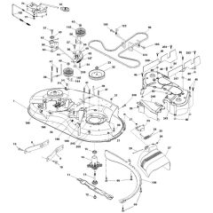 McCulloch M125-97T - 96041033400 - 2013-06 - Mower Deck - Cutting Deck Parts Diagram