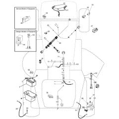 McCulloch M125-97T - 96041033401 - 2014-04 - Electrical Parts Diagram