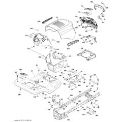 McCulloch M125-97T - 96041035200 - 2013-06 - Chassis & Enclosures Parts Diagram
