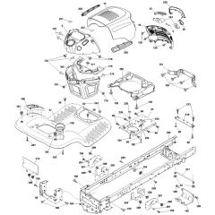 McCulloch M125-97T - 96041038100 - 2015-08 - Chassis & Enclosures Parts Diagram