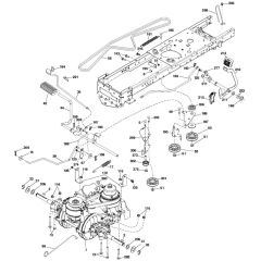McCulloch M125-97T - 96041038101 - 2016-03 - Drive Parts Diagram