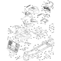 McCulloch M125-97TC - 96051006000 - 2012-11 - Chassis & Enclosures Parts Diagram