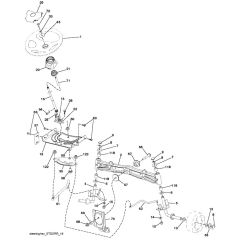 McCulloch M125-97TC - 96051006001 - 2013-01 - Steering Parts Diagram