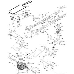 McCulloch M125-97TC - 96051006002 - 2013-07 - Drive Parts Diagram