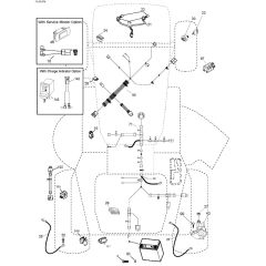 McCulloch M125-97TC - 96051006002 - 2013-07 - Electrical Parts Diagram