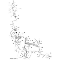McCulloch M125-97TC - 96051006002 - 2013-07 - Steering Parts Diagram