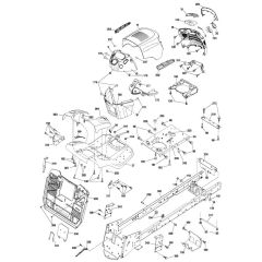 McCulloch M125-97TC - 96051006101 - 2013-01 - Chassis & Enclosures Parts Diagram