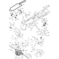 McCulloch M125-97TC - 96051006101 - 2013-01 - Drive Parts Diagram
