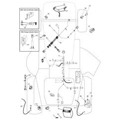 McCulloch M125-97TC - 96051006101 - 2013-01 - Electrical Parts Diagram