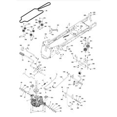 McCulloch M125-97TC - 96051006102 - 2013-07 - Drive Parts Diagram