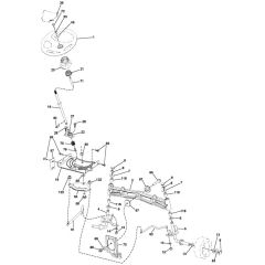 McCulloch M125-97TC - 96051006102 - 2013-07 - Steering Parts Diagram