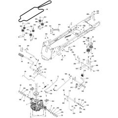 McCulloch M125-97TC - 96051006103 - 2014-06 - Drive Parts Diagram