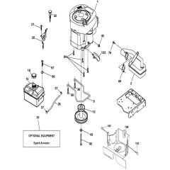 McCulloch M125-97TC - 96051006103 - 2014-06 - Engine Parts Diagram