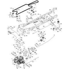 McCulloch M125-97TC - 96051009700 - 2013-06 - Drive Parts Diagram