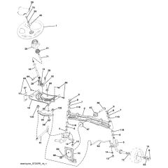 McCulloch M125-97TC - 96051011300 - 2013-06 - Steering Parts Diagram
