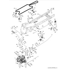 McCulloch M125-97TC - 96051014900 - 2016-07 - Drive Parts Diagram