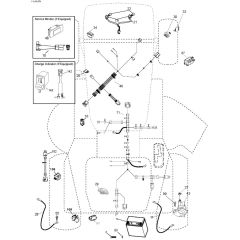 McCulloch M125-97TC - 96051014901 - 2018-07 - Electrical Parts Diagram