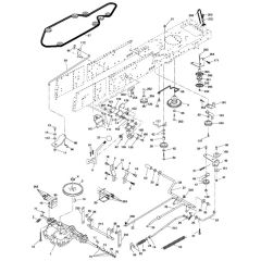 McCulloch M125B92RB - 96061010300 - 2009-09 - Drive Parts Diagram