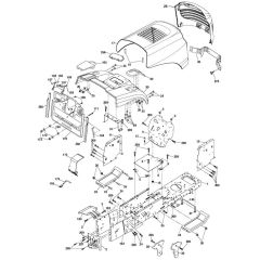 McCulloch M12T92RB - 96061010200 - 2009-08 - Chassis & Enclosures Parts Diagram