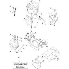 McCulloch M12T92RB - 96061010200 - 2009-08 - Engine Parts Diagram