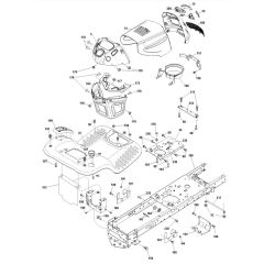 McCulloch M13597 - 96041009100 - 2010-03 - Chassis & Enclosures Parts Diagram