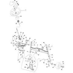 McCulloch M13597H - 96041000904 - 2010-03 - Steering Parts Diagram