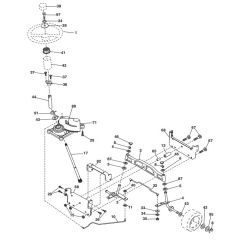 McCulloch M13597HRB - 96061028900 - 2010-07 - Steering Parts Diagram