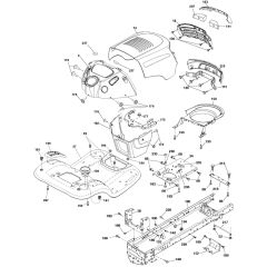 McCulloch M145107H - 96041027000 - 2011-09 - Chassis & Enclosures Parts Diagram