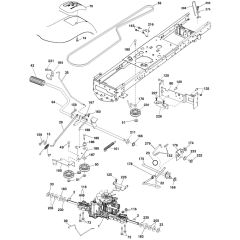 McCulloch M145107H - 96041027000 - 2011-09 - Drive Parts Diagram