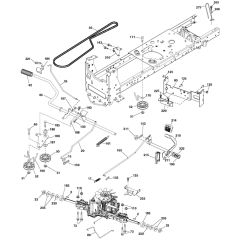 McCulloch M145107HP - 96041027900 - 2011-09 - Drive Parts Diagram