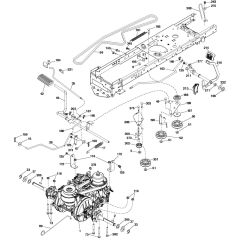 McCulloch M145107T - 96041029200 - 2012-11 - Drive Parts Diagram