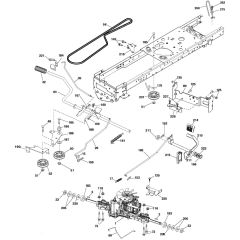 McCulloch M145107T - 96041029201 - 2012-12 - Drive Parts Diagram
