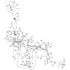 McCulloch M145107T - 96041029201 - 2012-12 - Steering Parts Diagram