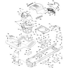McCulloch M145107T - 96041029300 - 2012-11 - Chassis & Enclosures Parts Diagram