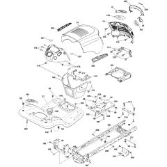 McCulloch M145107T - 96041035400 - 2013-05 - Chassis & Enclosures Parts Diagram