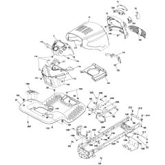 McCulloch M14538 - 96041023100 - 2011-05 - Chassis & Enclosures Parts Diagram