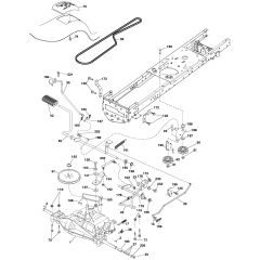 McCulloch M14538 - 96041023100 - 2011-05 - Drive Parts Diagram