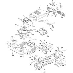 McCulloch M14538 - 96041023102 - 2012-06 - Chassis & Enclosures Parts Diagram