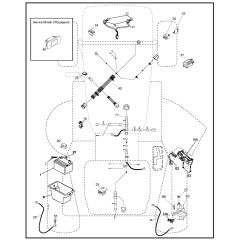 McCulloch M14538 - 96041023103 - 2013-06 - Electrical Parts Diagram