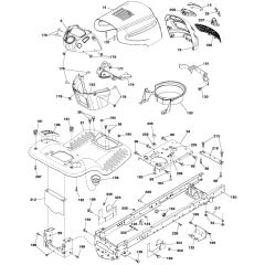McCulloch M14597 - 96041021801 - 2011-08 - Chassis & Enclosures Parts Diagram