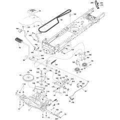 McCulloch M14597 - 96041021801 - 2011-08 - Drive Parts Diagram