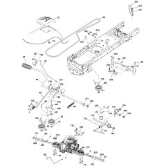 McCulloch M14597H - 96041021600 - 2010-09 - Drive Parts Diagram