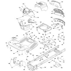 McCulloch M14597H - 96041021602 - 2011-08 - Chassis & Enclosures Parts Diagram