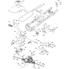 McCulloch M14597H - 96041021602 - 2011-08 - Drive Parts Diagram