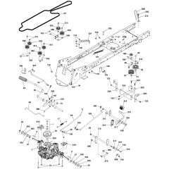 McCulloch M14597TC - 96051006303 - 2014-05 - Drive Parts Diagram